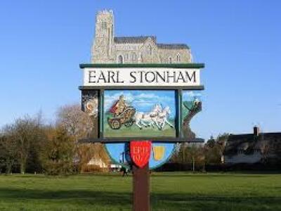 Earl Stonham village sign